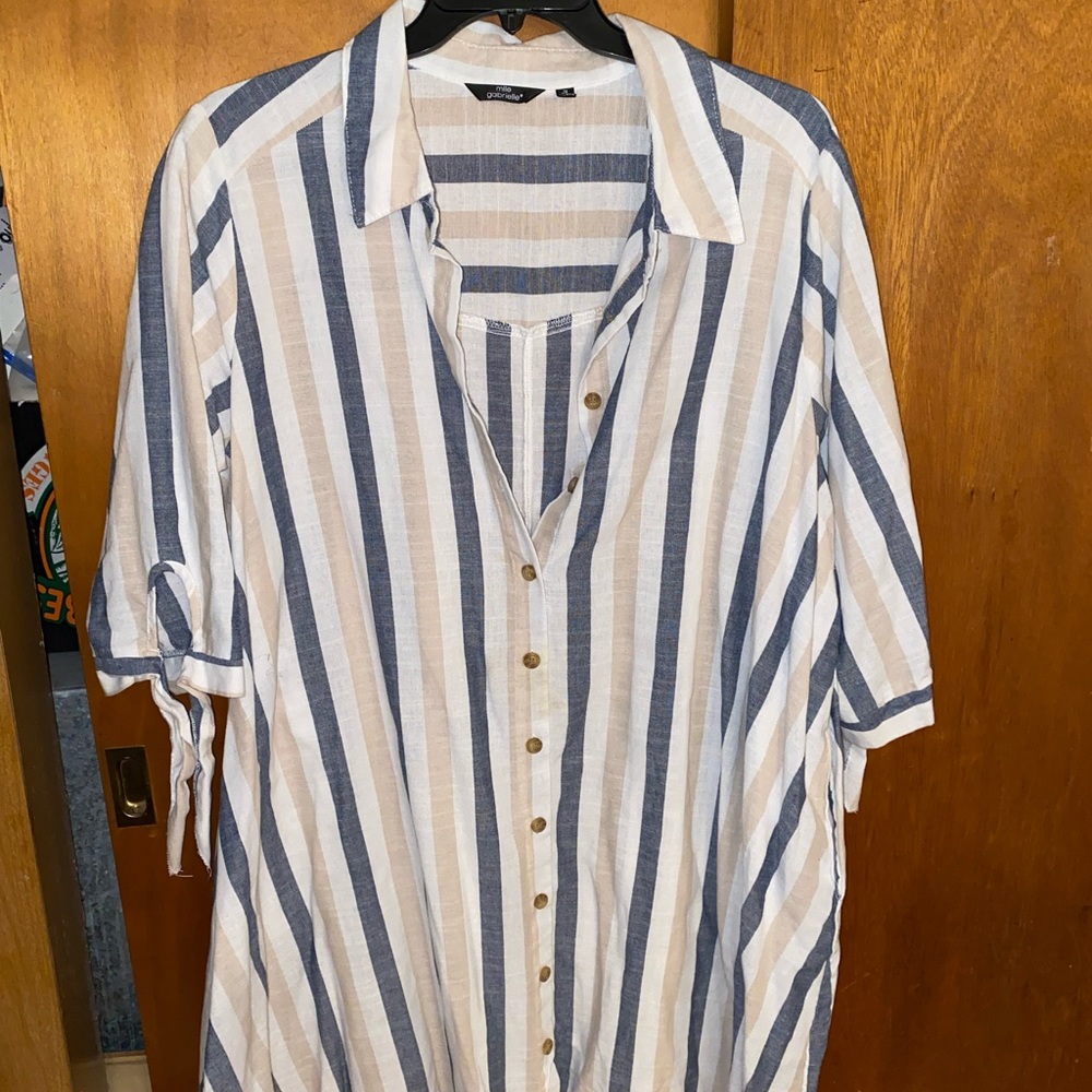 Lightweight linen dress